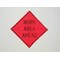 Eastern Metal Signs And Safety Work Area Ahead Traffic Sign, 36 in W, 36 in H, Polyester, PVC, Orange C/36-EMO-3FH-HD WORK AREA AHEAD - alternate 1