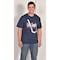 Greek Novelties Men's Life is Simple: Eat. Sleep. TOW!  T-shirt, Cotton, 0 Pocket(s), Navy, M G200LFSIMPLNAVYM - alternate 1