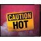 Electromark Danger Sign, 10 in H x 14 in W, Hot 24321 - alternate 3