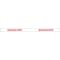 Zoro Select Barricade Tape, Quarantined, White, 3 in Wide x 1,000 ft Length, Polyethylene, 4 mil 28078   3 X 1000'L - alternate 2