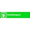 Electromark Personal Protection Sign, 1 3/4 in Height, 9 in Width, Vinyl, English S354M - alternate 1