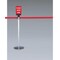 Tensabarrier Barrier Post with Belt, Blue, 7 1/2 ft Length, 38 in Post Height, No Legend, Stainless steel 890U-2P-2P-2P-STD-NO-L5X-C - alternate 5