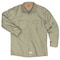 Vf Workwear Men's Long Sleeve Work Shirt, Cotton/Polyester, Button, Yes Pocket(s), Khaki, L SP14KK RG L - alternate 2