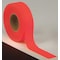 Zoro Select Flagging Tape, No Legend, Fluorescent Red, 1 3/16 in Wide x 150 ft Length, Vinyl, 4.5 mil TFRG-200 - alternate 3
