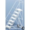 Ballymore 103 in H Aluminum Wheelbarrow Ladder, 7 Steps, 300 lb Load Capacity ALWB730 - alternate 5