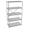 Tennsco Metal Shelving, 24"D x 48"W x 87"H, 5 Shelves, Carbon Steel QO5-4824PAB - alternate 1