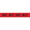 Zoro Select Special Use Tape, Red, 3/4In x 120Ft 8R579 - alternate 1