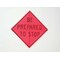 Eastern Metal Signs And Safety Be Prepared To Stop Traffic Sign, 36 in W, 36 in H, Polyester, PVC, Orange C/36-EMO-3FH-HD BE PREPARE STOP - alternate 1