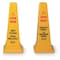 Rubbermaid Commercial Safety Cone, 26 in Height, 10 1/2 in Width, HDPE, Cone, English, Spanish FG627777YEL - alternate 5