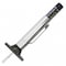 Steelman Tire Tread Depth Gauge, 1/32 in Tread Dp Calibration Increments, Aluminum, Pocket Clip 8TKD1 - alternate 2
