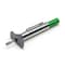 Steelman Tire Tread Depth Gauge, 1/32 in Tread Dp Calibration Increments, Aluminum, Pocket Clip 8TKD1 - alternate 1