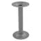 Tennsco Bench Pedestal, 16-1/4 in, Gray LBP-1 MED GRAY - alternate 1