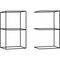 Tennsco Boltless Shelving Unit, 18"D x 48"W x 84"H, 3 Shelves, Steel ZL7-4818-3 MED GRAY - alternate 3