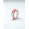 Zoro Select Floor Marking Tape, vinyl, No Legend, Red, White, 1 in W., 5 mil Thickness 9NM08 - alternate 5