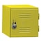 Equipto Box Locker, 12 in W, 12 in D, 12 in H, (1) Tier, (1) Wide, Yellow 121212 YELLOW - alternate 1