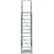 Ballymore 153 in H Steel Rolling Ladder, 12 Steps, 450 lb Load Capacity 123228P - alternate 8