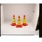Rockford Silk Screen Process Traffic Cone Collar, Waterproof Cloth Vinyl, 10 1/2 in Height, 0.5 lb, Yellow 6 PK CS-1 - alternate 1
