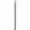 Remco 61-4/5" to 112-1/2" Threaded Telescopic Handle, 1 1/4 in Dia, White, Aluminum/Plastic 29755 - alternate 5
