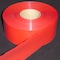 Zoro Select Barricade Tape, No Legend, Red, 3 in Wide x 1,000 ft Length, LDPE, 4 mil 4 MIL  PLAIN RED - alternate 3