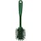 Remco 2 25/64 in W Dish Brush, Medium, 8 in L Handle, 3 1/8 in L Brush, Green, Plastic 42372 - alternate 2