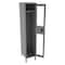Tennsco Wardrobe Locker, 36 in W, 12 in D, 78 in H, (1) Tier, (3) Wide, Gray CSL-121272-3 MED GRE - alternate 2