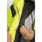 Tingley 3-In-1 High Visibilityt Rain Jacket with Hood, Polyester, Class 3 R, Black/Green/Yellow, 5XL J24172 - alternate 6