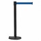 Tensabarrier Barrier Post with Belt, Blue, 7 1/2 ft Length, 38 in Post Height, No Legend RB1-89-89-STD-NO-L5X-C - alternate 2