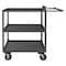 Zoro Select Order-Picking Utility Cart with Lipped Metal Shelves, Steel, 3,000 lb Load Capacity, 3 Shelves OPC-246048-3-6PH-95 - alternate 1
