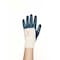 Ansell Coated Gloves, Nitrile, Textured, 3/4 Dip, 4 Abrasion Level, Blue, L (9) 1 PR 47-400 - alternate 5