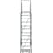 Ballymore 153 in H Steel Rolling Ladder, 12 Steps, 450 lb Load Capacity 123221P - alternate 4