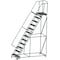 Ballymore 153 in H Steel Rolling Ladder, 12 Steps, 450 lb Load Capacity 123221P - alternate 7