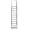 Ballymore 153 in H Steel Rolling Ladder, 12 Steps, 450 lb Load Capacity 123221P - alternate 5