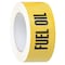 Harris Industries Pipe Marker, Fuel Oil, Yellow, 2X54FT FUEL OIL. 2X90FT FUEL OIL - alternate 1