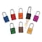 American Lock Lockout Padlock, Keyed Alike, Aluminum, Red, 1 1/2 in Shackle Height, 1 1/2 in Body Width, 3 PK A1106KAS3RED - alternate 2