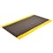 Notrax Antifatigue Mat, 3 ft. L x 2 ft. W, 3/8" Thickness, Closed Cell PVC Foam, Corrugated, Black/Yellow 410S0323BY - alternate 10