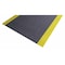 Notrax Antifatigue Mat, 3 ft. L x 2 ft. W, 3/8" Thickness, Closed Cell PVC Foam, Corrugated, Black/Yellow 410S0323BY - alternate 1