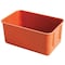 Mfg Tray Stack & Nest Storage Container, 0.9 gal, 9-3/4 in L x 6-1/8 in W x 4-1/2 in H, Red 9261085280 - alternate 1