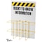 Brady Right to Know Center, Right-To-Know Information, Polyethylene, 14 in W, 20 in H RK771E - alternate 1