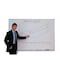 Ghent Dry Erase Board, Plastic, 48 5/8 in, 96 5/8 in, Aluminum Frame, White, Gloss M2-48-4 - alternate 2