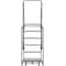 Ballymore 93 in H Steel Rolling Ladder, 6 Steps, 450 lb Load Capacity WA063214G - alternate 3