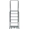 Ballymore 93 in H Steel Rolling Ladder, 6 Steps, 450 lb Load Capacity WA063214G - alternate 5