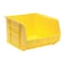 Quantum Storage Systems Hang & Stack Storage Bin, Polypropylene, Yellow, 11 in H, 16 1/2 in W, 18 in L QUS270YL - alternate 1