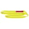 Lift-All Web Sling, Type 5, 6 ft L, 2 in W, Nylon, Yellow EN1602NX6 - alternate 2