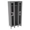 Tennsco Wardrobe Locker, 36 in W, 18 in D, 78 in H, (1) Tier, (3) Wide, Gray CSL-121872-3 MED GRE - alternate 1