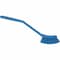 Remco 1 in W Scrub Brush, Medium, 8 3/16 in L Handle, 11 in L Brush, Blue, Plastic, 11 in L Overall 42873 - alternate 3