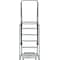 Ballymore 93 in H Steel Rolling Ladder, 6 Steps, 450 lb Load Capacity 063214P - alternate 3