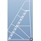 Ballymore 133 in H Aluminum Wheelbarrow Ladder, 10 Steps, 300 lb Load Capacity ALWB10 - alternate 3