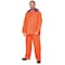 Tingley 2-Piece Rainsuit, PVC, 0.35 mil Thick, Attached, Orange, 2XL S63219 - alternate 4