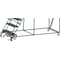 Ballymore 153 in H Steel Rolling Ladder, 12 Steps, 450 lb Load Capacity 123214G - alternate 2
