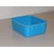 Mfg Tray Stack & Nest Storage Container, 0.2 gal, 6-1/8 in L x 4-7/8 in W x 2-1/8 in H, Blue 9211085268 - alternate 1